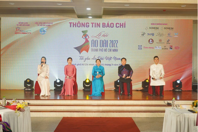 Chương trình họp báo thông tin Lễ hội Áo dài Thành phố Hồ Chí Minh lần thứ 8 năm 2022