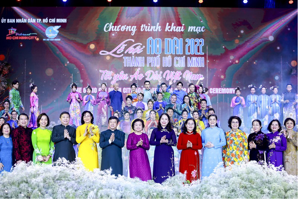 Khai mạc Lễ hội Áo dài Thành phố Hồ Chí Minh lần thứ 8 năm 2022
